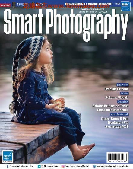 [印度版]Smart Photography 摄影杂志PDF电子版 2021年7月刊